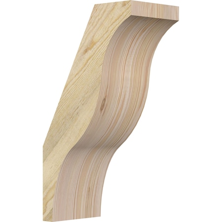 Ekena Millwork 6"W x 10"D x 18"H Funston Rough Sawn Knee Brace, Douglas Fir BRC06X10X18FST00RDF